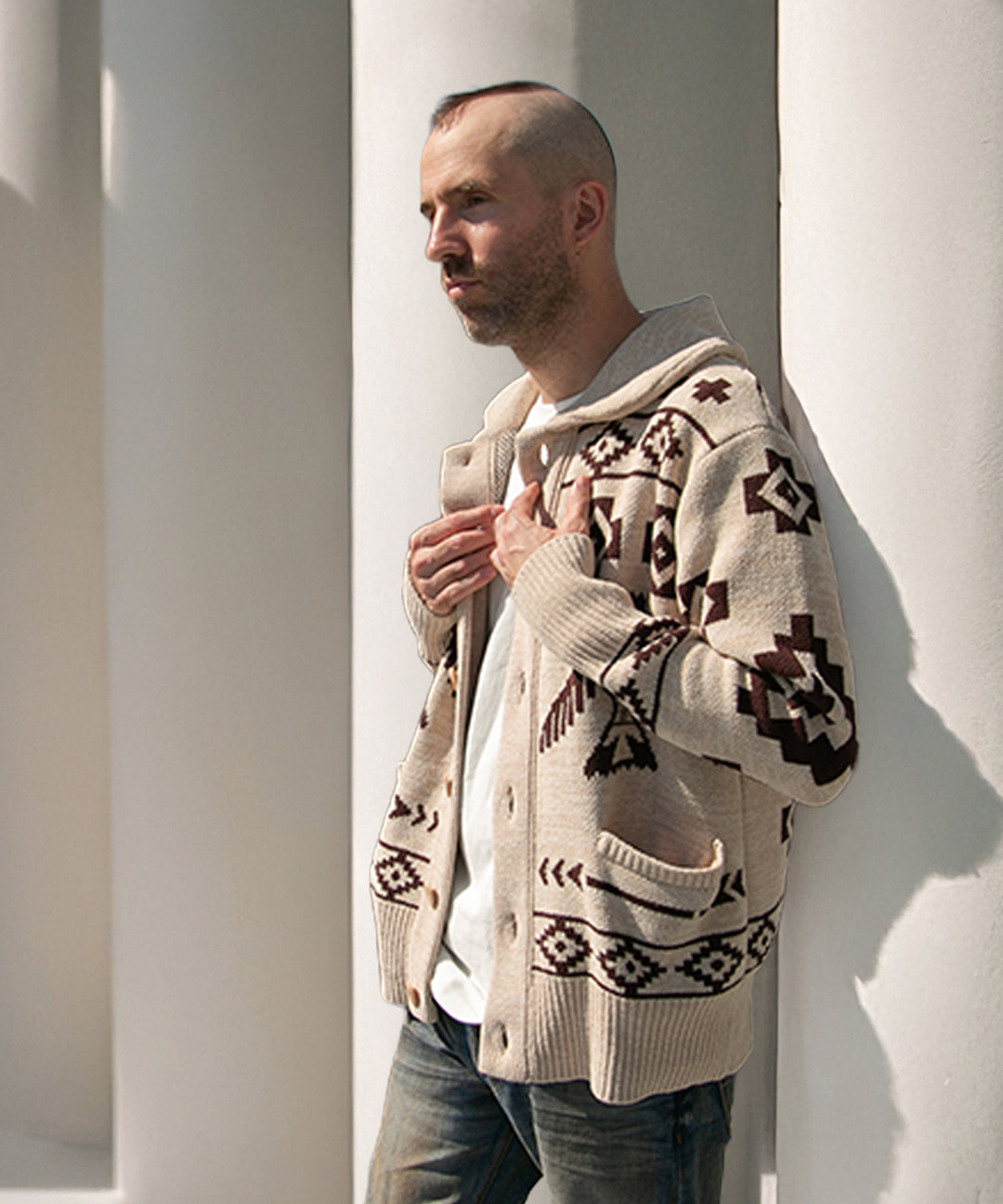 【11月下旬発送】EAGLE KNIT CARDIGAN