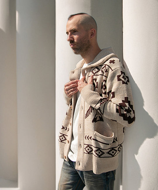 【11月下旬発送】EAGLE KNIT CARDIGAN