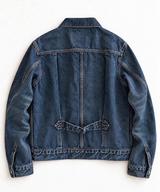 【11月中旬発送予定】SELVEDGE DENIM TRUCKER JACKET