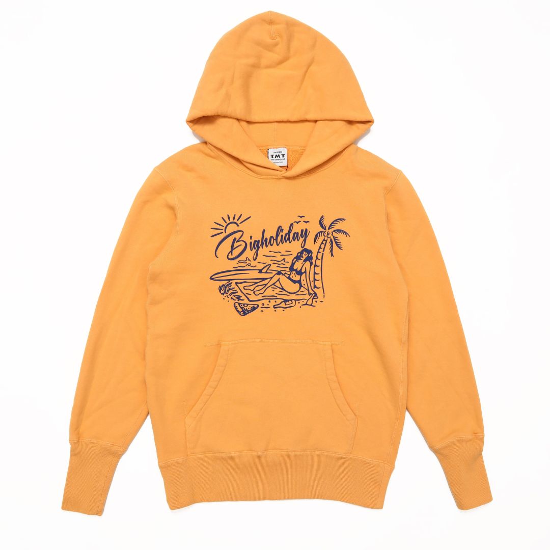 【10月上旬より発送】VINTAGE SWEAT HOODIE（TROPICAL）／ORANGE