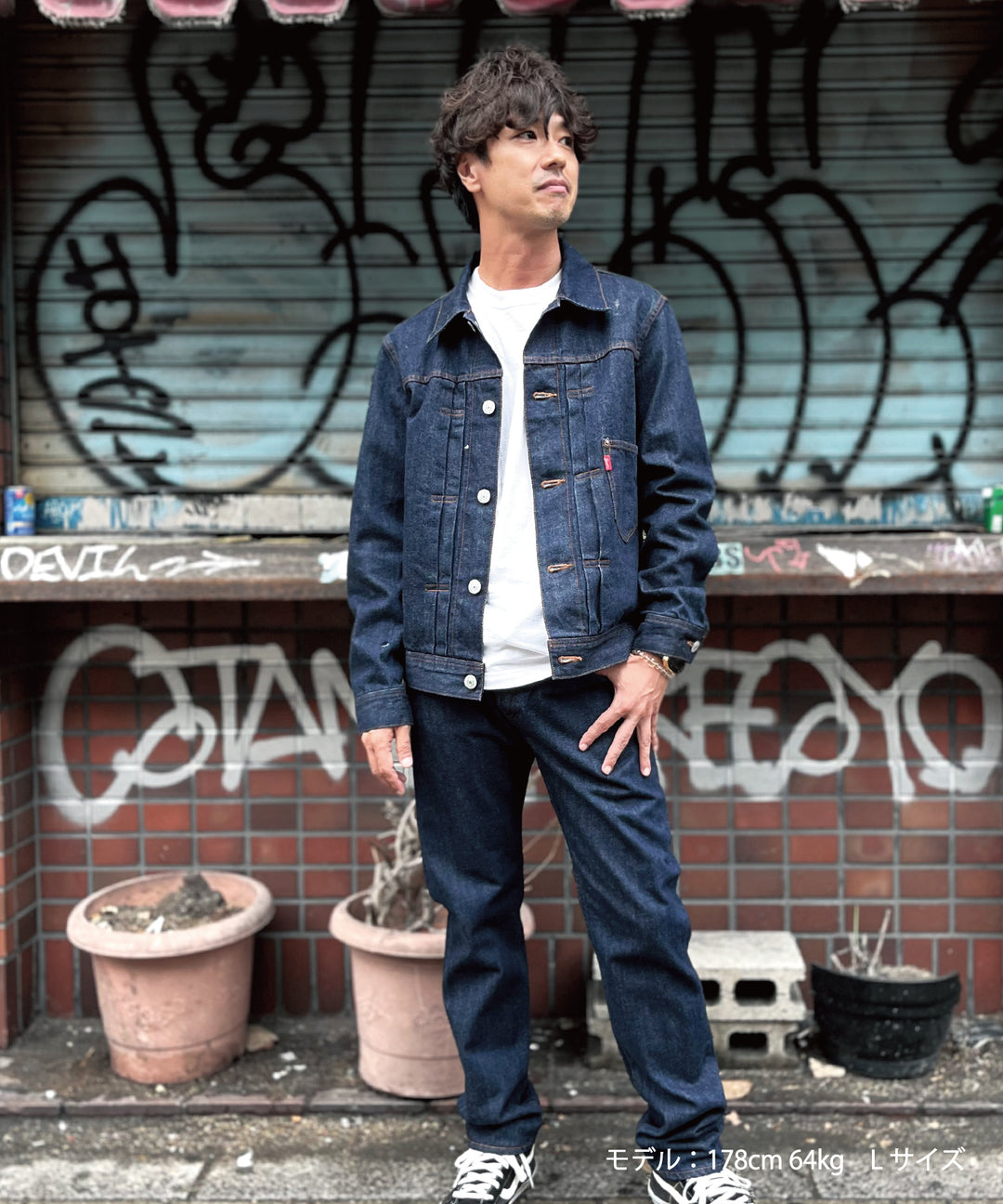 【NEW】HQ DENIM TRUCKER JACKET(TYPE 506XX)