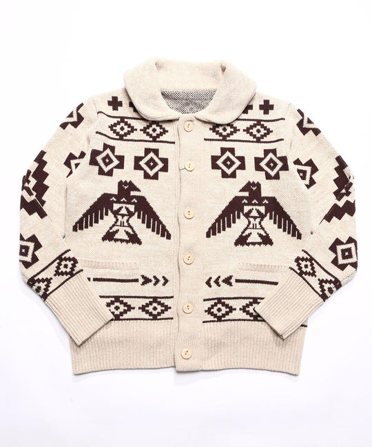【11月下旬発送】EAGLE KNIT CARDIGAN