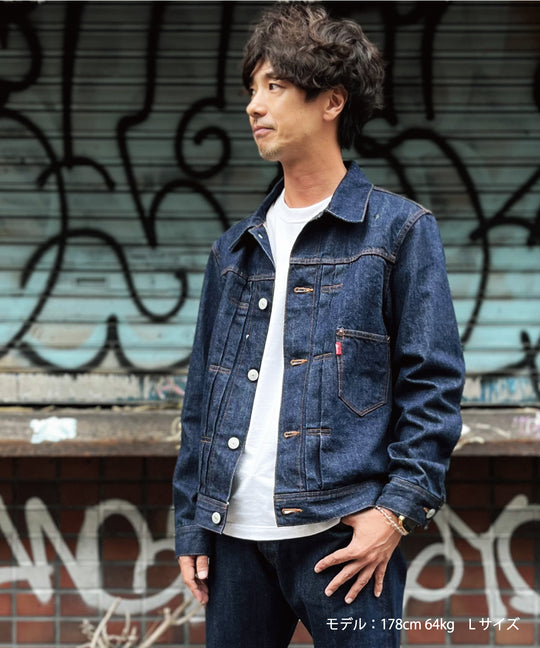 【NEW】HQ DENIM TRUCKER JACKET(TYPE 506XX)