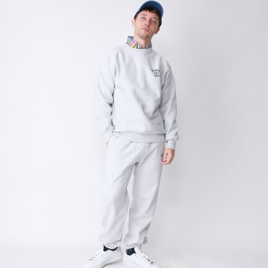 リバースウィーブ スウェットシャツ(college)／TOP GRAY