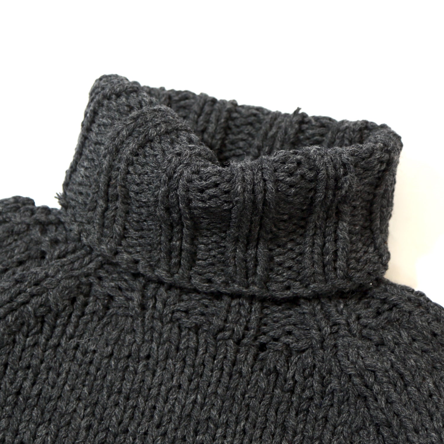 ROUGH GAUGE HAND KNIT ／ BLACK – TMT OFFICIAL ONLINE STORE