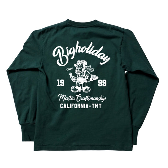 SOFT COTTON JERSEY L/S TEE（CRAFTMANSHIP）／GREEN