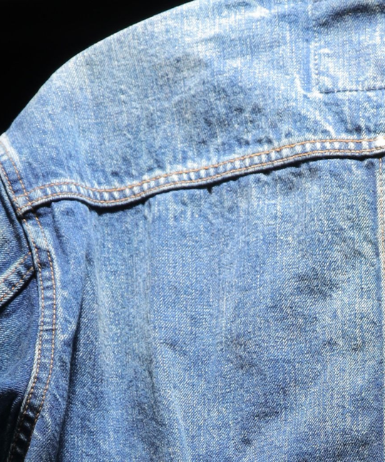 【HQ DENIM】TRUCKER JACKET(vintage processing.)