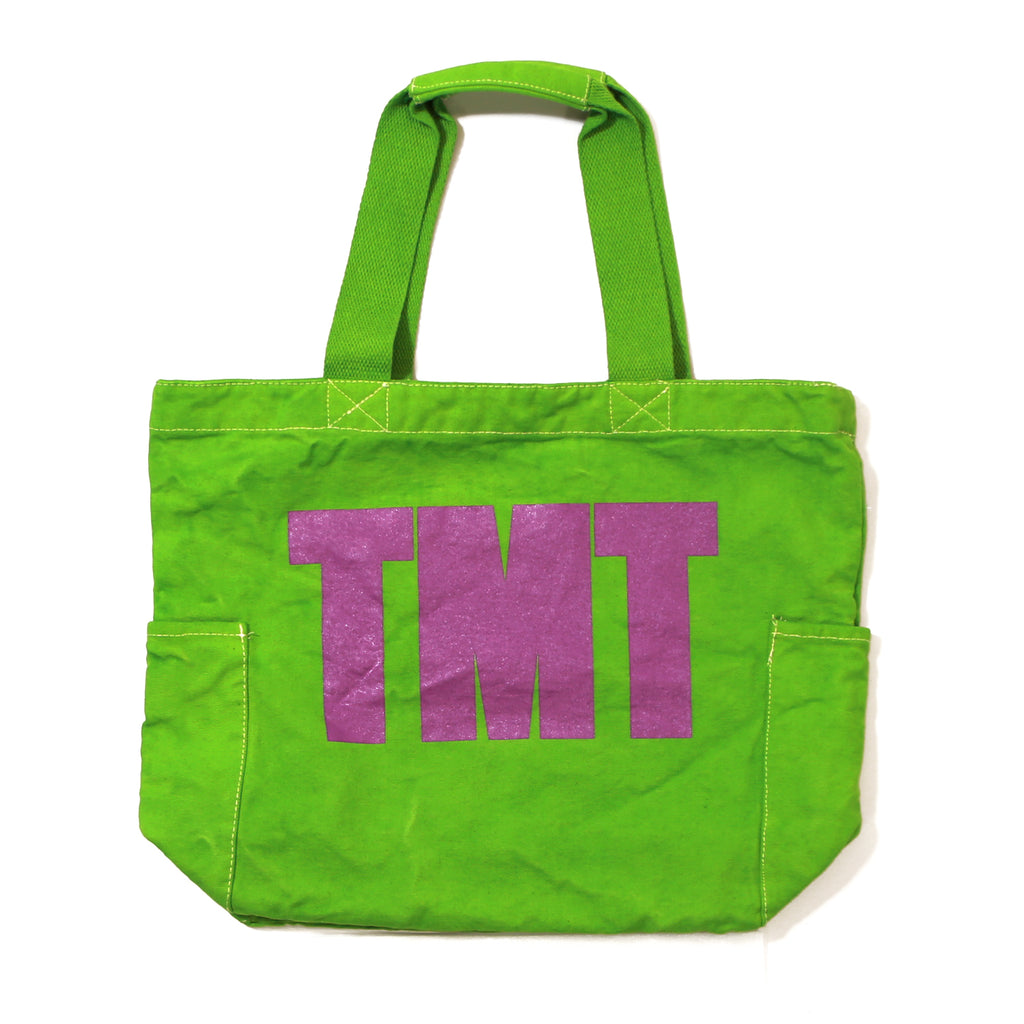 CANVAS TOTE BAG(TMT) /GREEN – TMT OFFICIAL ONLINE STORE