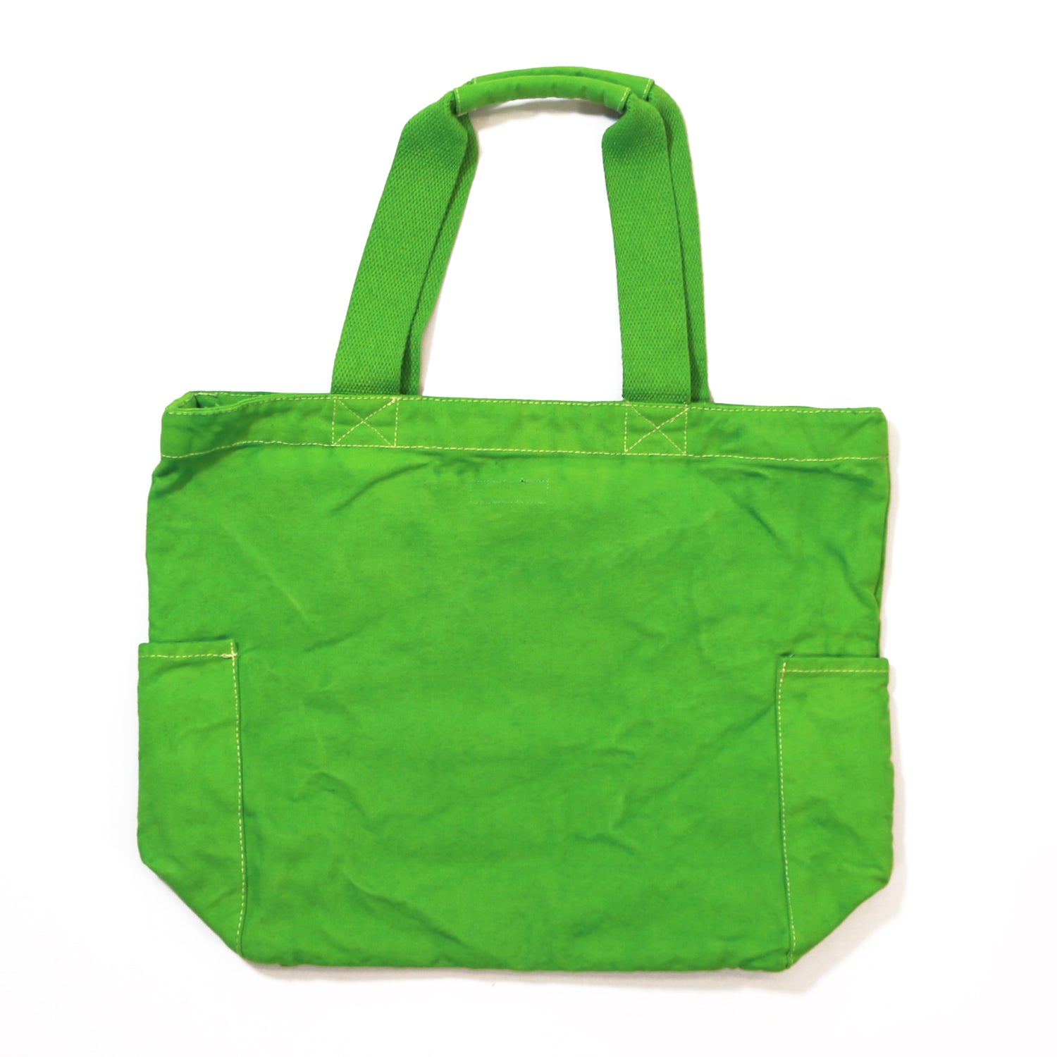 CANVAS TOTE BAG(TMT) /GREEN – TMT OFFICIAL ONLINE STORE