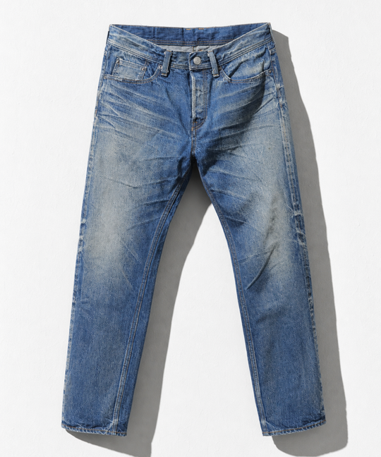 【HQ DENIM】 5P TAPERED(vintage processing.)