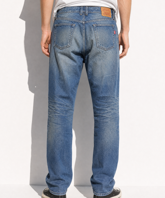 【HQ DENIM】 5P TAPERED(vintage processing.)