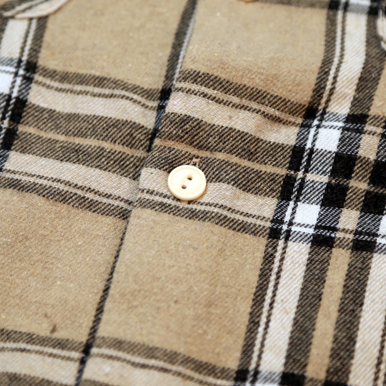 WOOLY PLAID SHIRTS（tartan plaid） ／BEIGE – TMT OFFICIAL ONLINE STORE