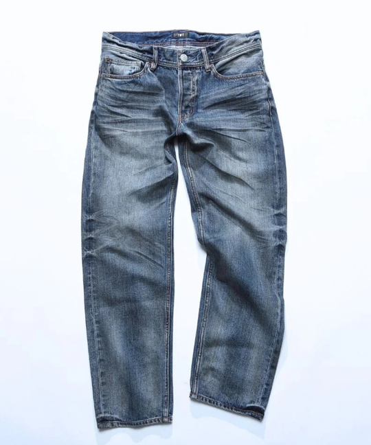 12oz SOFT DENIM 5P STRAIGHT／INDIGO LIGHT
