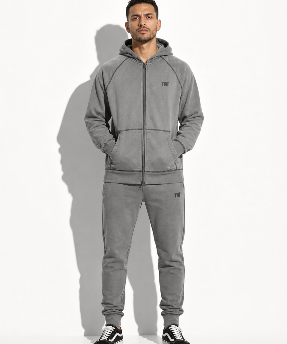 SLIM SWEAT PANTS（black）