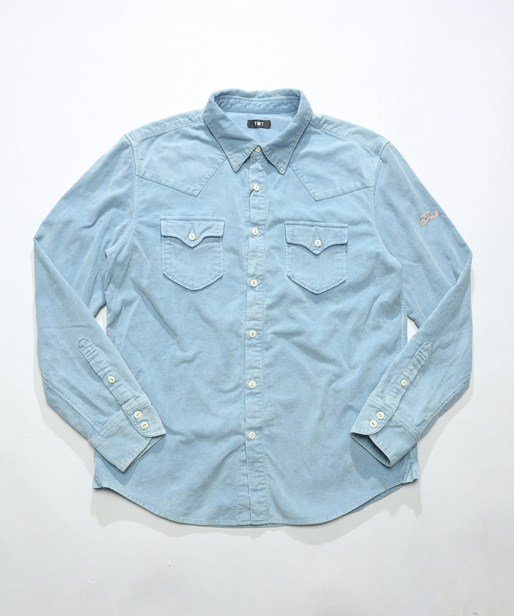 コーデュロイウエスタンシャツ