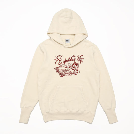 【10月上旬より発送】VINTAGE SWEAT HOODIE（TROPICAL）／IVORY