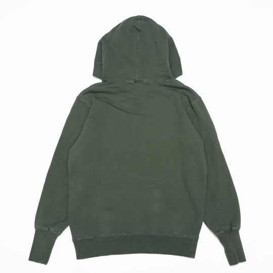 【10月下旬より発送】VINTAGE SWEAT HOODIE（Sulfur Dyes）／GREEN