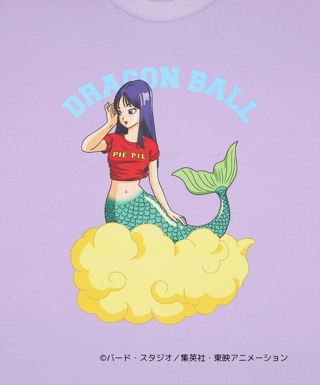 【TMT×DRAGON BALL】  コットンTシャツ（人魚）
