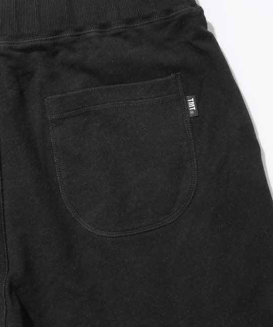 SWEAT SHORT PANTS（BLACK）