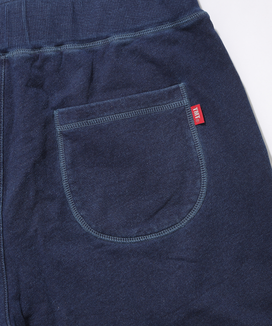 SWEAT SHORT PANTS（INDIGO）