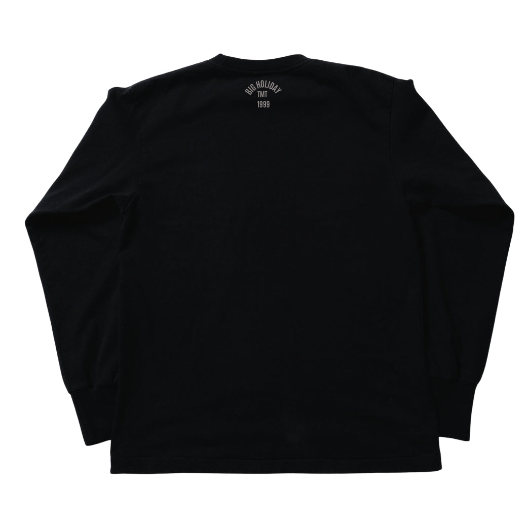 SOFT COTTON JERSEY L/S TEE（STANDARD）／BLACK