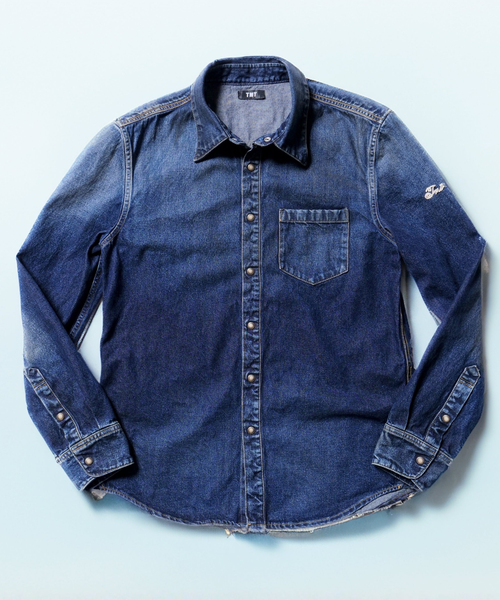 10oz DENIM SHIRTS（VINTAGE FINISH） – TMT OFFICIAL ONLINE STORE