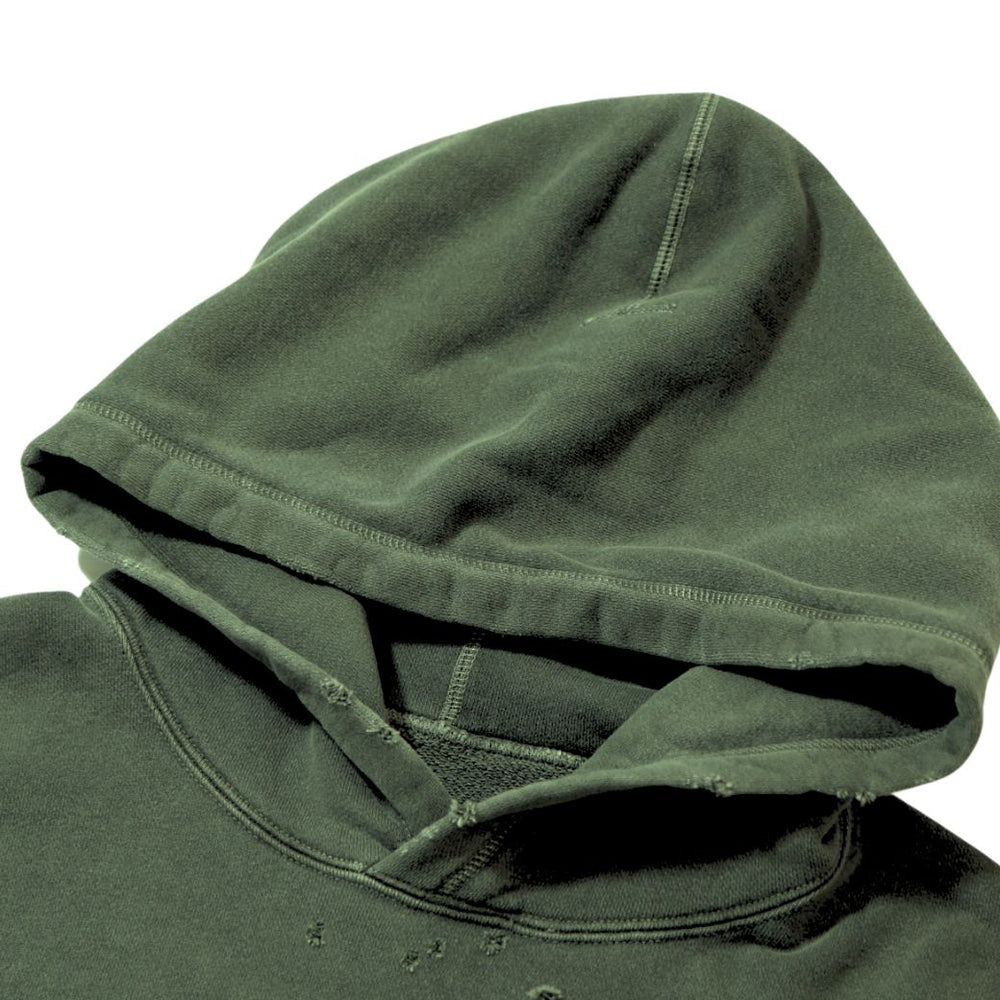 VINTAGE SWEAT HOODIE（Sulfur Dyes）／GREEN