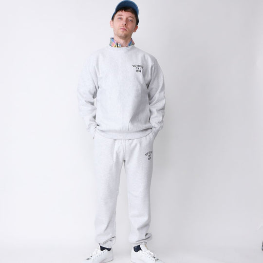 リバースウィーブ スウェットシャツ(college)／TOP GRAY