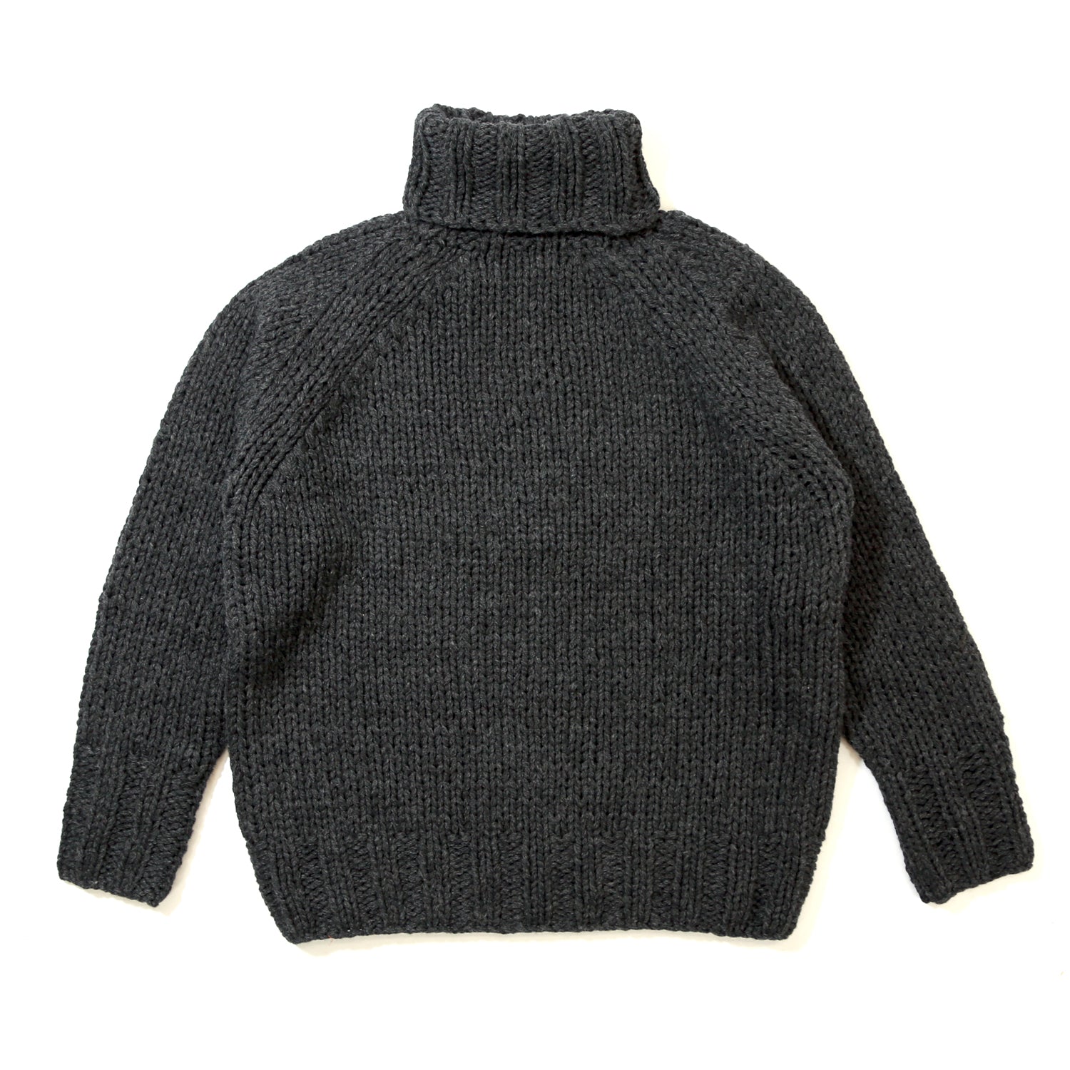 ROUGH GAUGE HAND KNIT ／ BLACK – TMT OFFICIAL ONLINE STORE