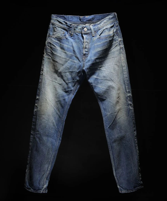 【HQ DENIM】 5P TAPERED(vintage processing.)