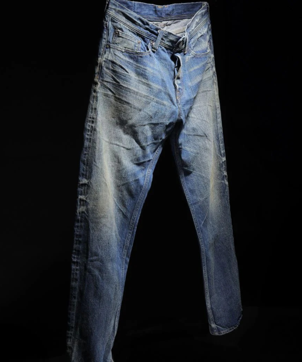 【HQ DENIM】 5P TAPERED(vintage processing.)