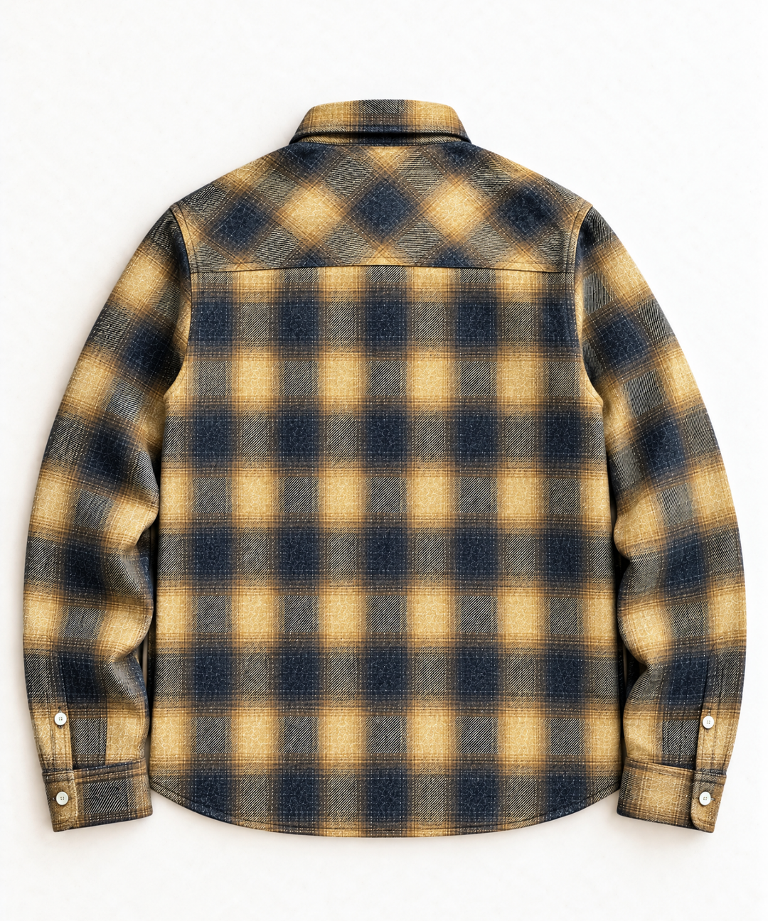 【11月下旬発送予定】TWILL OMBRE CHECK SHIRTS