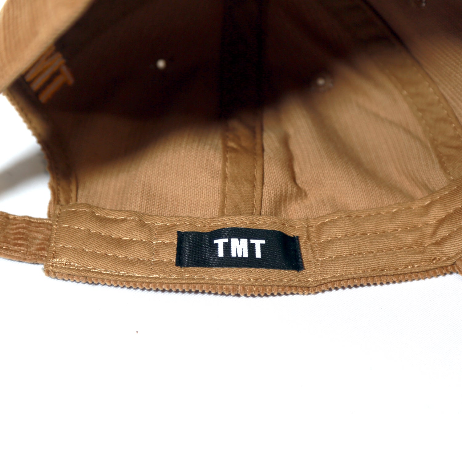 CORDUROY CAP(EMBLEM)／ BEIGE – TMT OFFICIAL ONLINE STORE