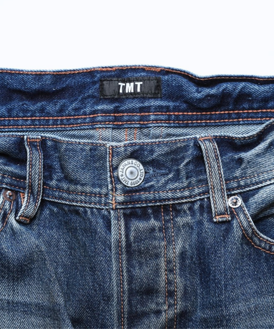 12oz SOFT DENIM 5P STRAIGHT／INDIGO LIGHT