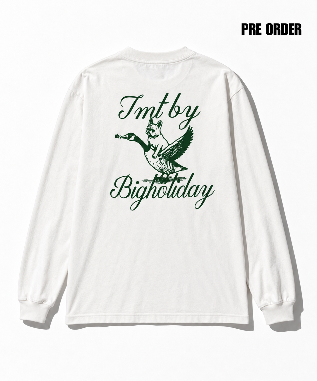 【10月中旬発送予定】DRY COTTON  L/STEE（DOG&amp;BIRD）