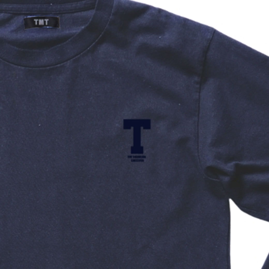 DRY COTTON JERSEY L/S TEE（UPPER）／NAVY