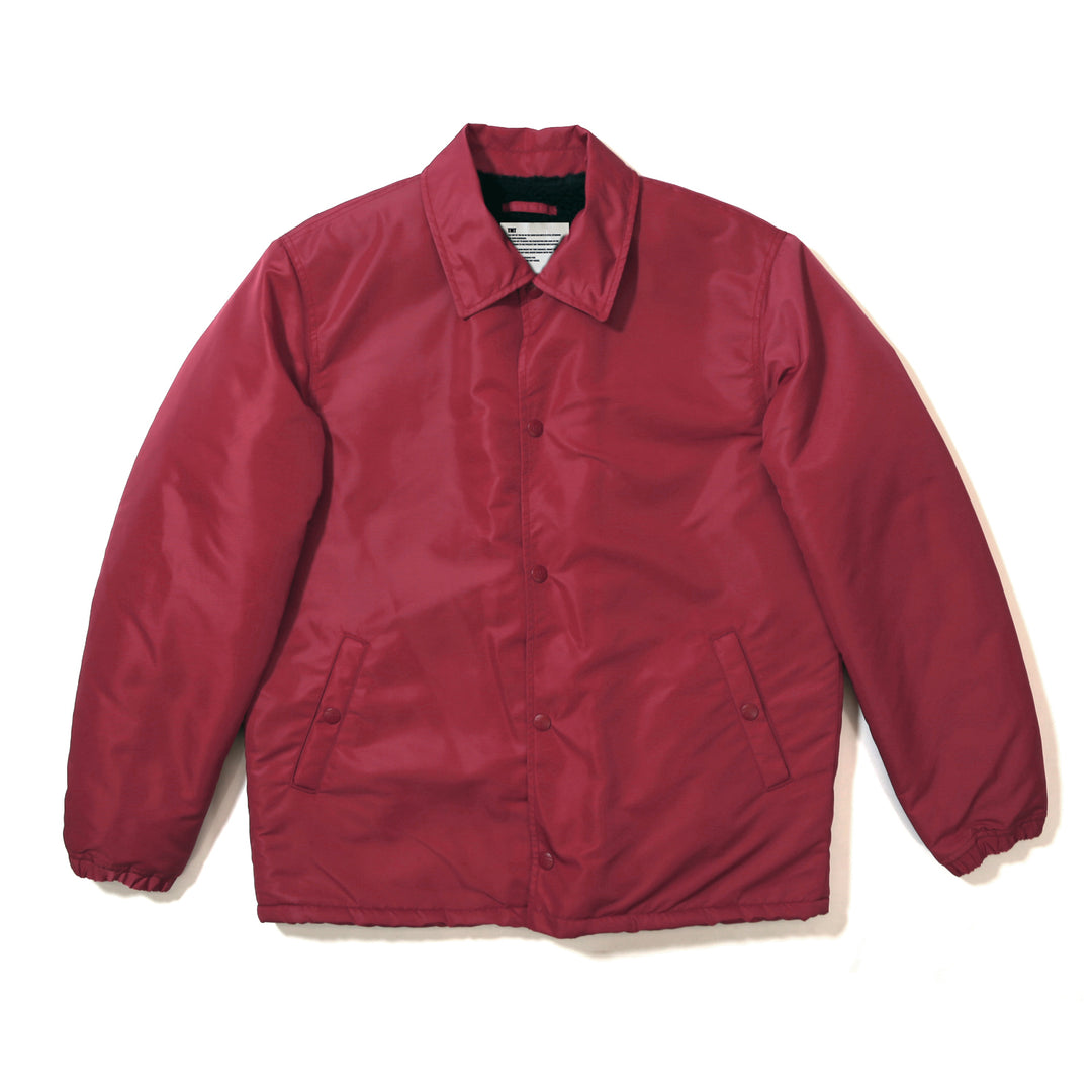 BIG LOGO NYLON BOA JACKET／ BURGUNDY