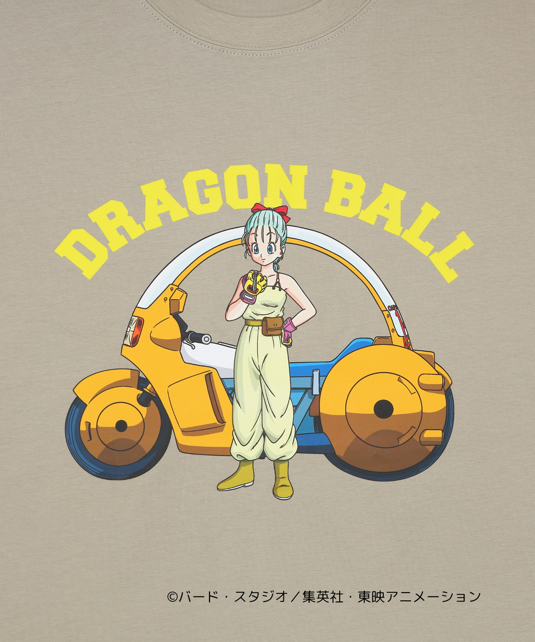 【TMT×DRAGON BALL】  コットンTシャツ（ブルマ②）
