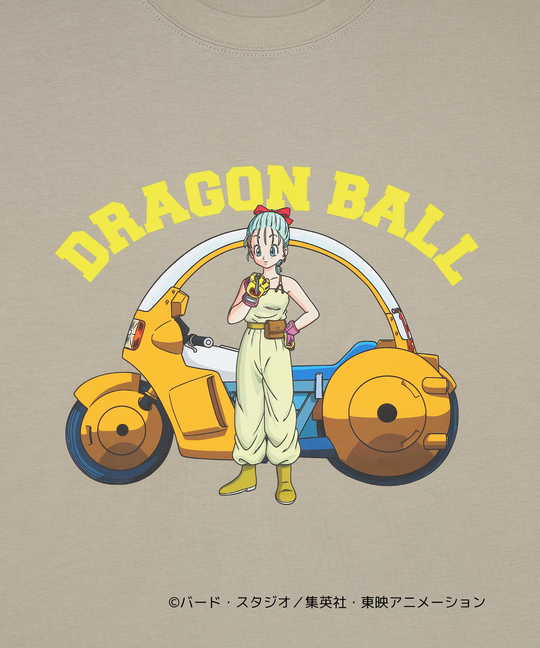 【TMT×DRAGON BALL】  コットンTシャツ（ブルマ②）
