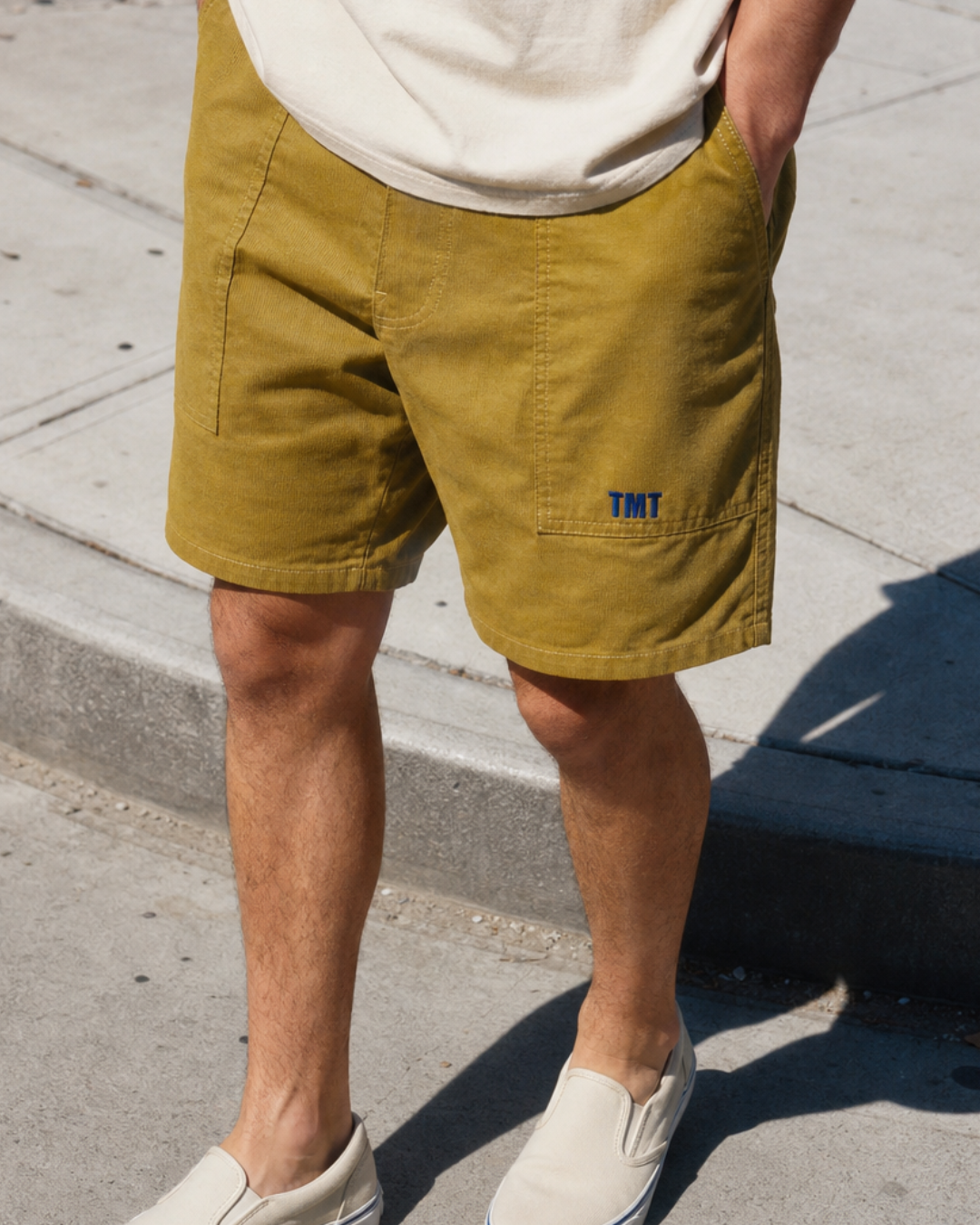 CORDUROY SHORT PANTS