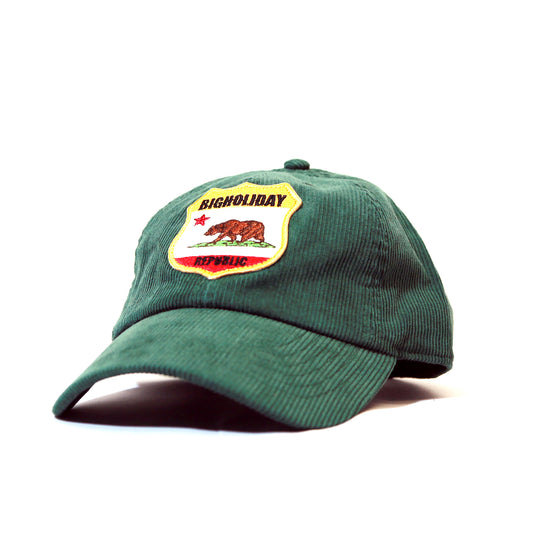 CORDUROY CAP(EMBLEM) ／ GREEN
