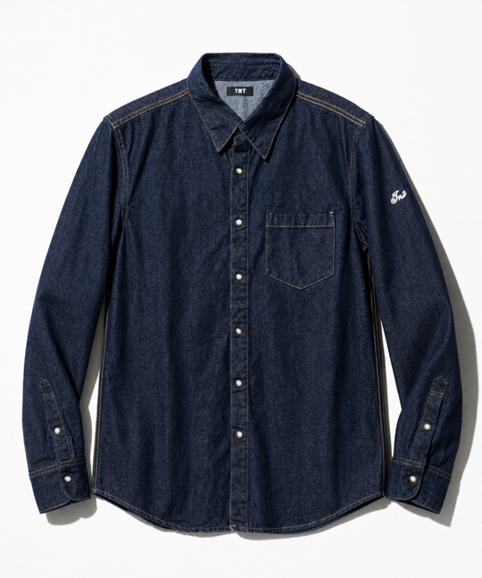 10oz DENIM SHIRTS（ONE WASH）
