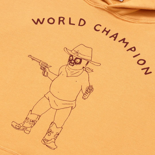 【10月上旬より発送】VINTAGE SWEAT HOODIE（world champion）／ORANGE