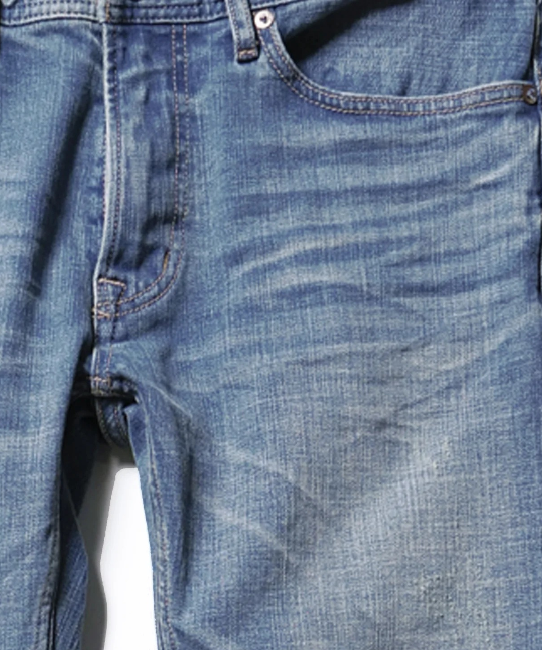 STRETCH DENIM 5P SLIM-FIT TAPERED / INDIGO LIGHT