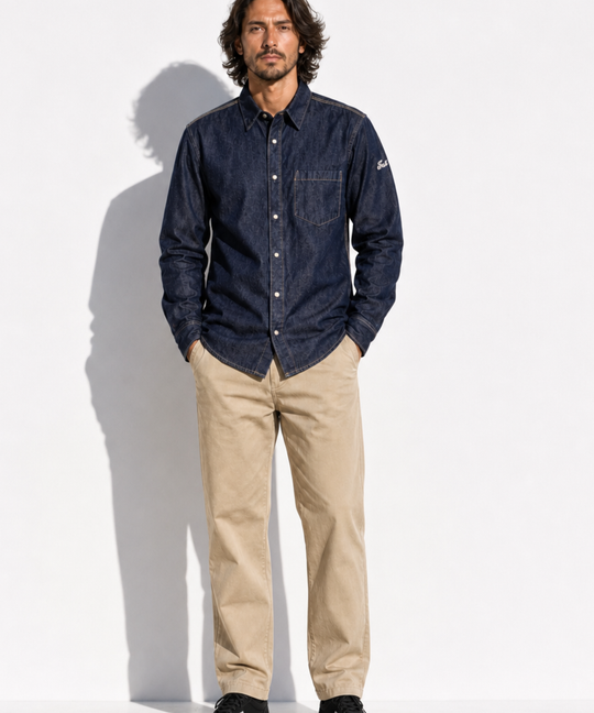 10oz DENIM SHIRTS（ONE WASH）