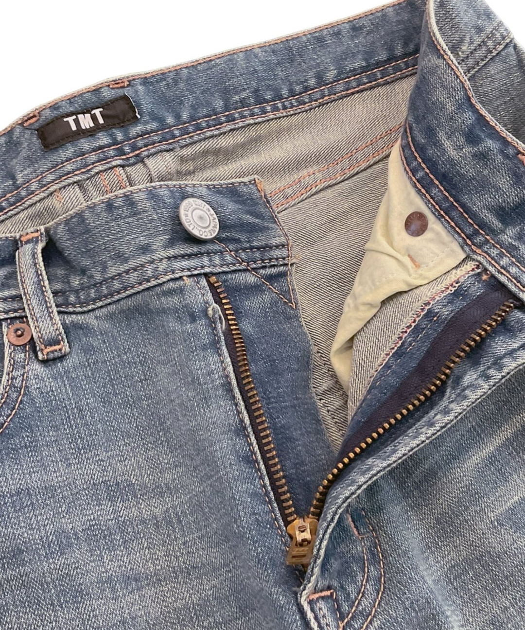 STRETCH DENIM 5P SLIM-FIT TAPERED / INDIGO LIGHT