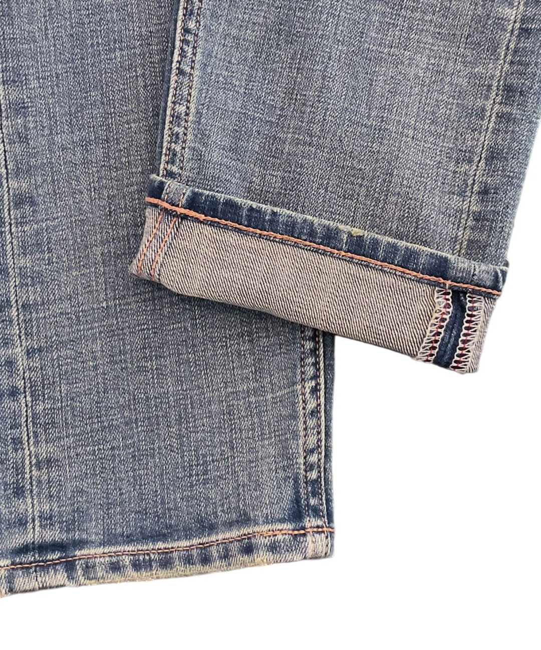 STRETCH DENIM 5P SLIM-FIT TAPERED / INDIGO LIGHT
