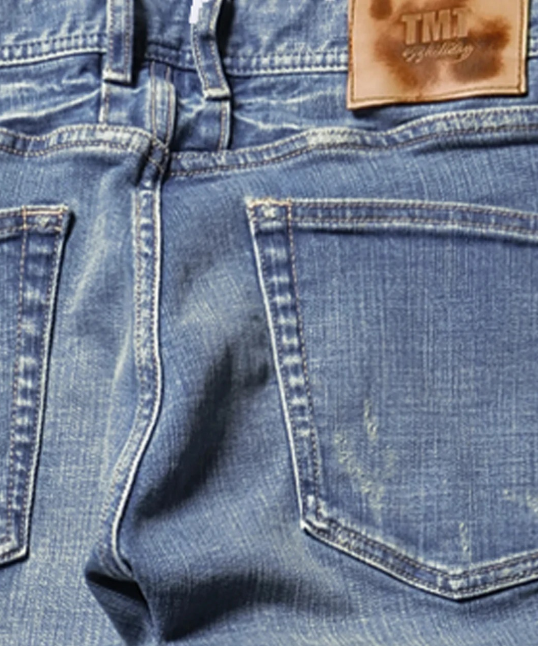 STRETCH DENIM 5P SLIM-FIT TAPERED / INDIGO LIGHT