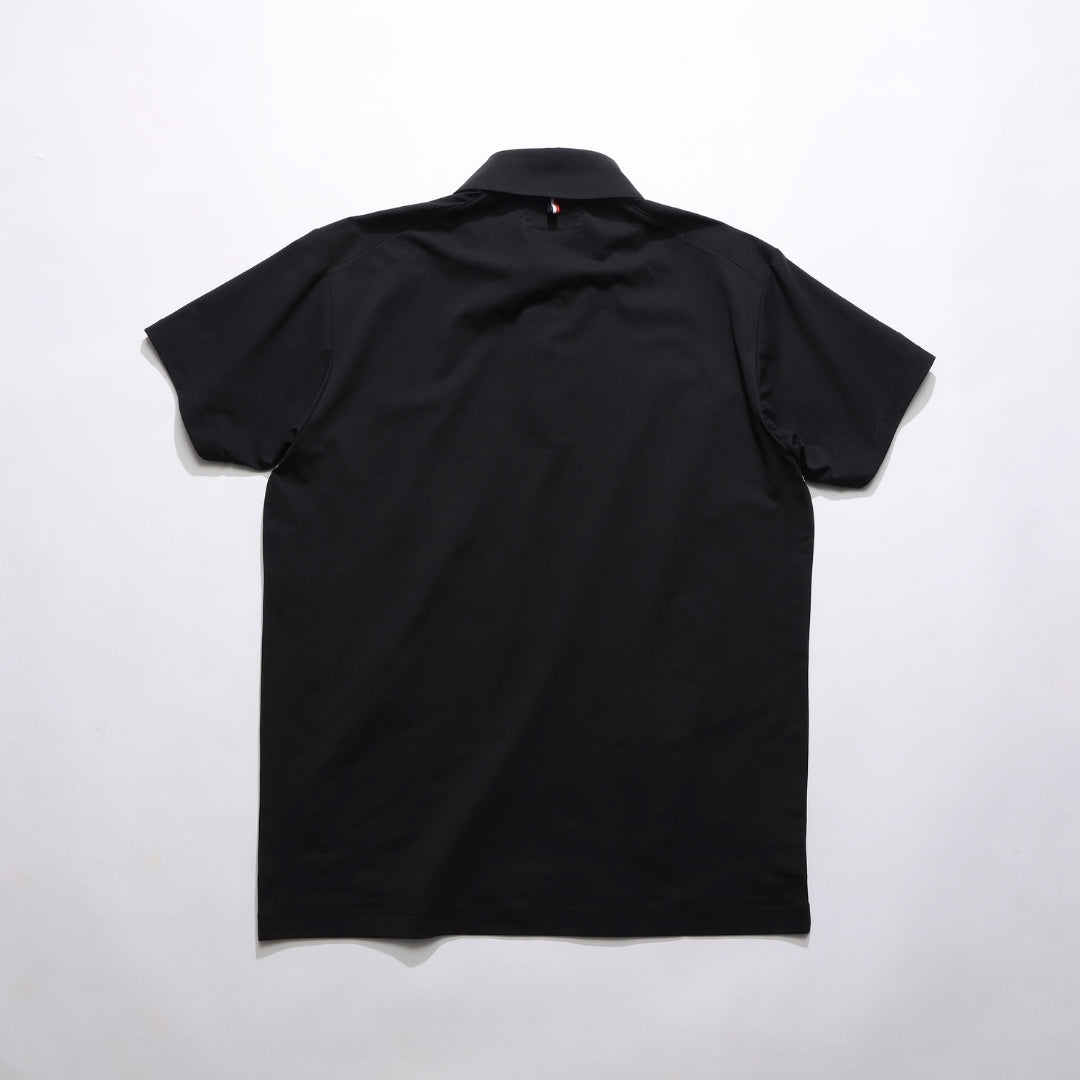 【4月上旬発送予定】【TMT×OceanPacific】 PEARTEX POLO SHIRT／BLACK