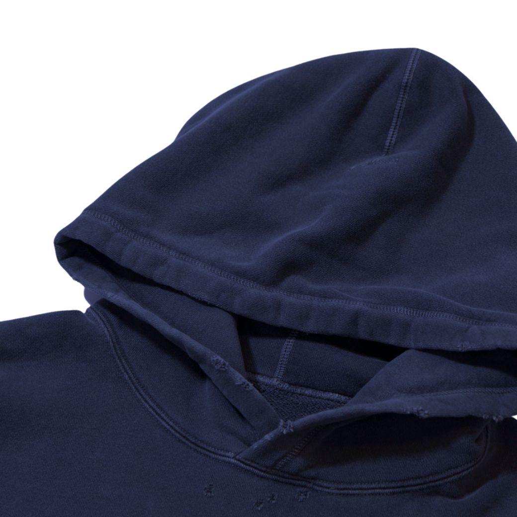 【10月下旬より発送】VINTAGE INDIGO DYE SWEAT HOODIE／INDIGO